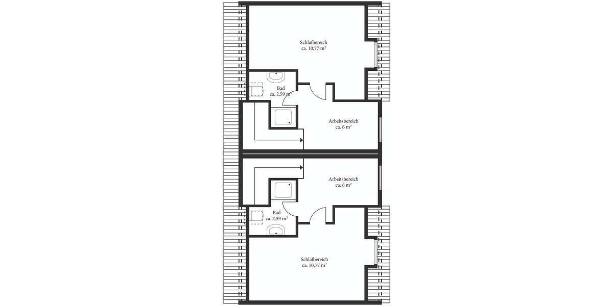 Reihenmittelhaus Hamburg Winterhude - 4 Zimmer, 90 m&sup2;, 897.000&euro; | Angebot:25703056