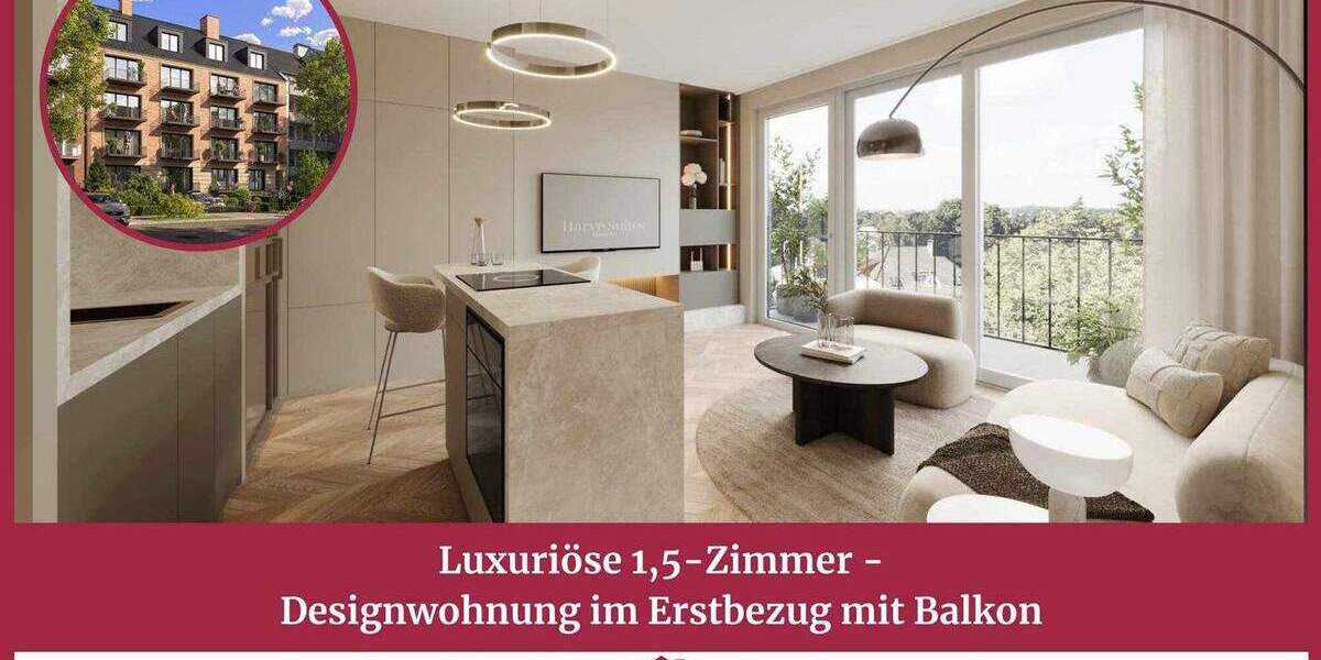 Etagenwohnung Hamburg Harvestehude - 1 Zimmer, 33 m&sup2;, 459.000&euro; | Angebot:25879316
