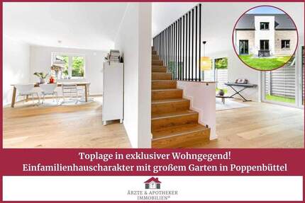 Haus Hamburg Poppenbüttel Poppenbüttel - 5 Zimmer, 149 m&sup2;, 1.198.000&euro; | Angebot:25691251