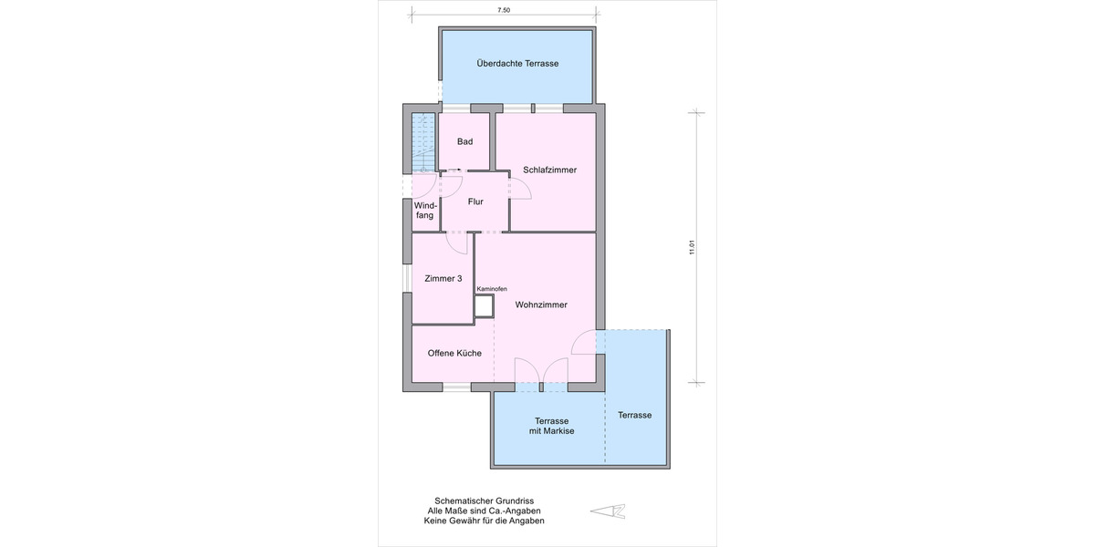 Bungalow Heist - 3 Zimmer, 82 m&sup2;, 370.000&euro; | Angebot:25769859