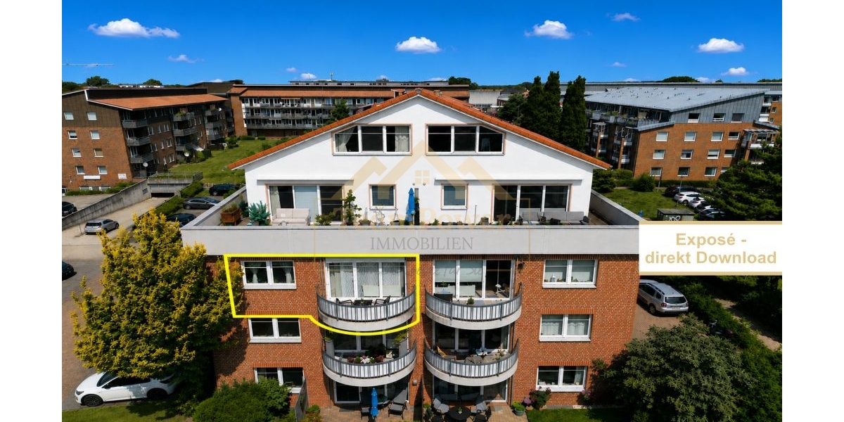 Ideal für Senioren, Paare oder Kapitalanleger – modernisierte Wohnung mit Fahrstuhl - Etagenwohnung Kaltenkirchen | Angebot:26905959