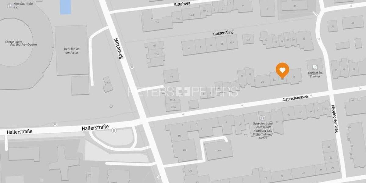 Etagenwohnung Hamburg Harvestehude - 6 Zimmer, 141 m&sup2;, 1.350.000&euro; | Angebot:25777588