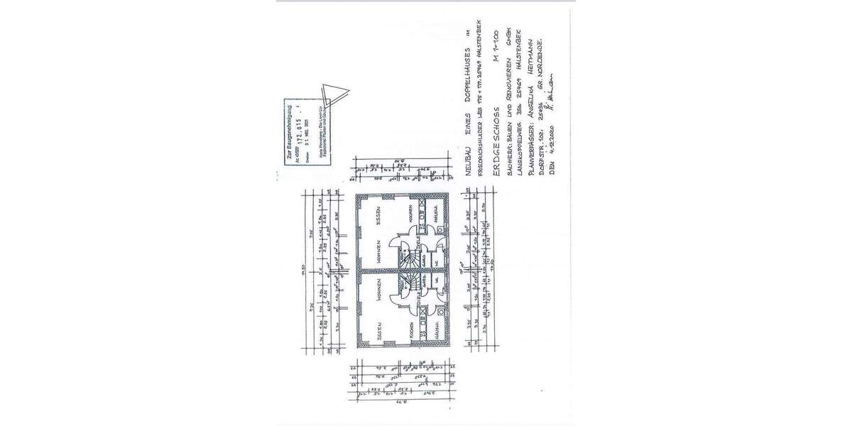 Doppelhaushälfte Halstenbek - 5 Zimmer, 108 m&sup2;, 595.000&euro; | Angebot:25751170