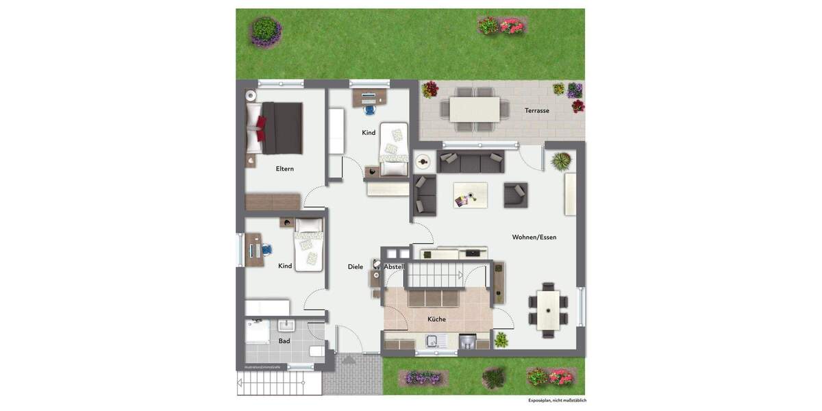 Einfamilienhaus Kaltenkirchen - 4 Zimmer, 93 m&sup2;, 409.000&euro; | Angebot:25743552