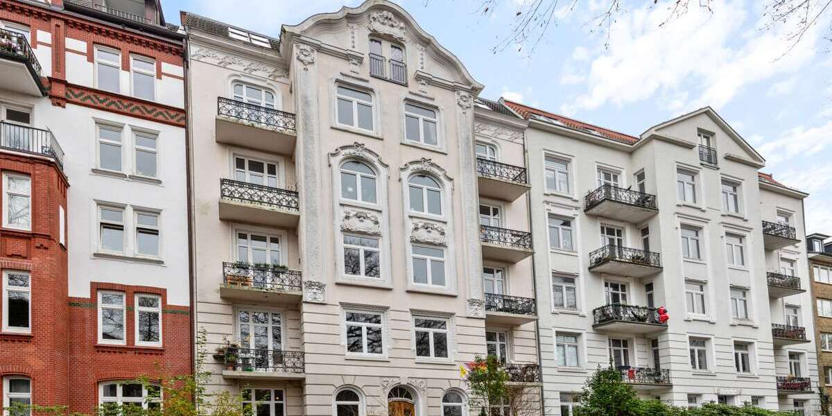 Etagenwohnung Hamburg-Eimsbüttel Eimsbüttel - 4 Zimmer, 116 m&sup2;, 998.000&euro; | Angebot:24181269