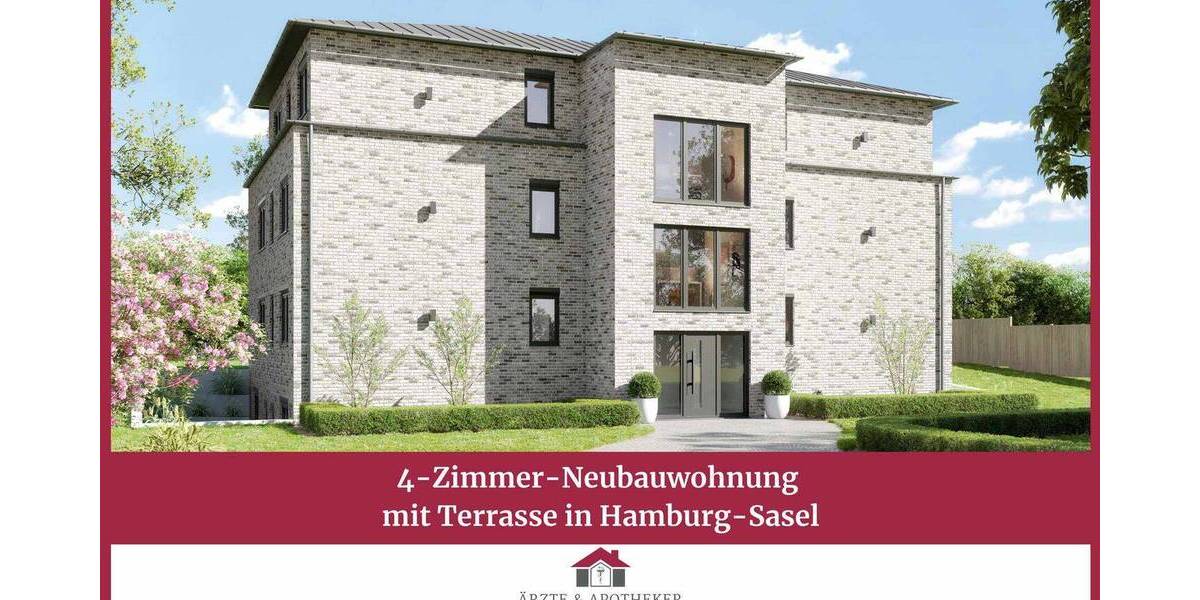 Etagenwohnung Hamburg Sasel Sasel - 4 Zimmer, 98 m&sup2;, 789.000&euro; | Angebot:25928512