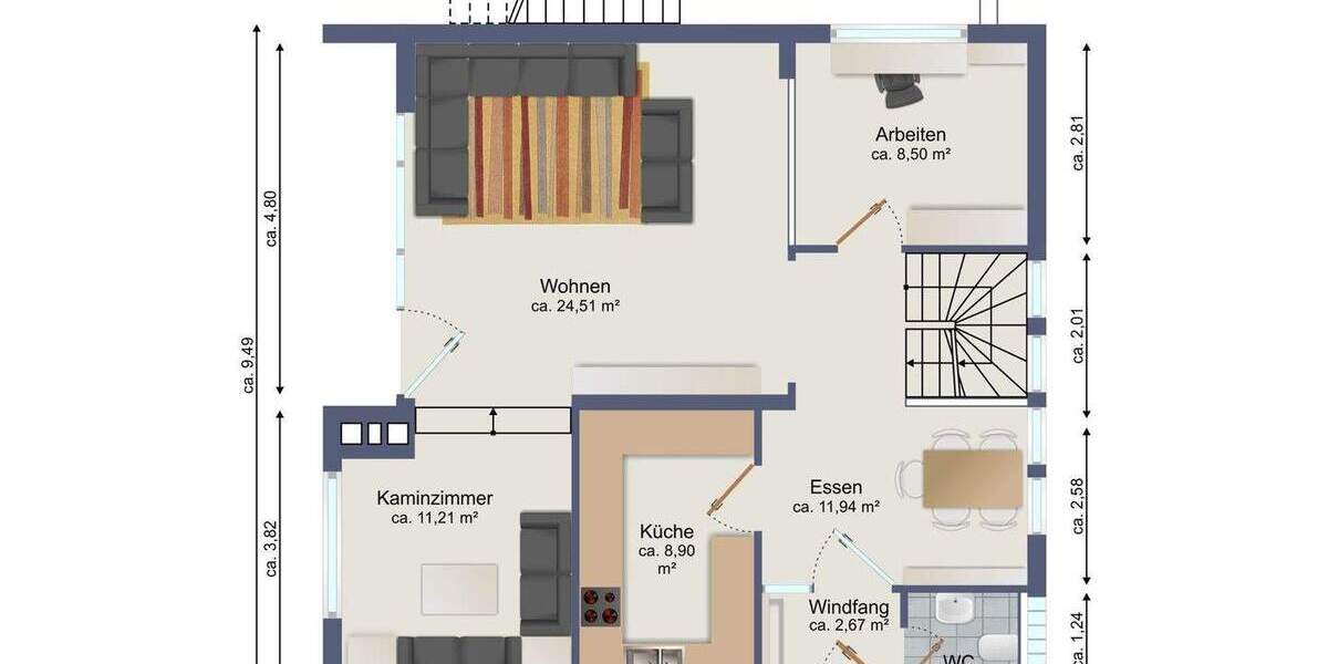 Einfamilienhaus Hamburg / Rahlstedt Rahlstedt - 4 Zimmer, 137 m&sup2;, 548.000&euro; | Angebot:25731146