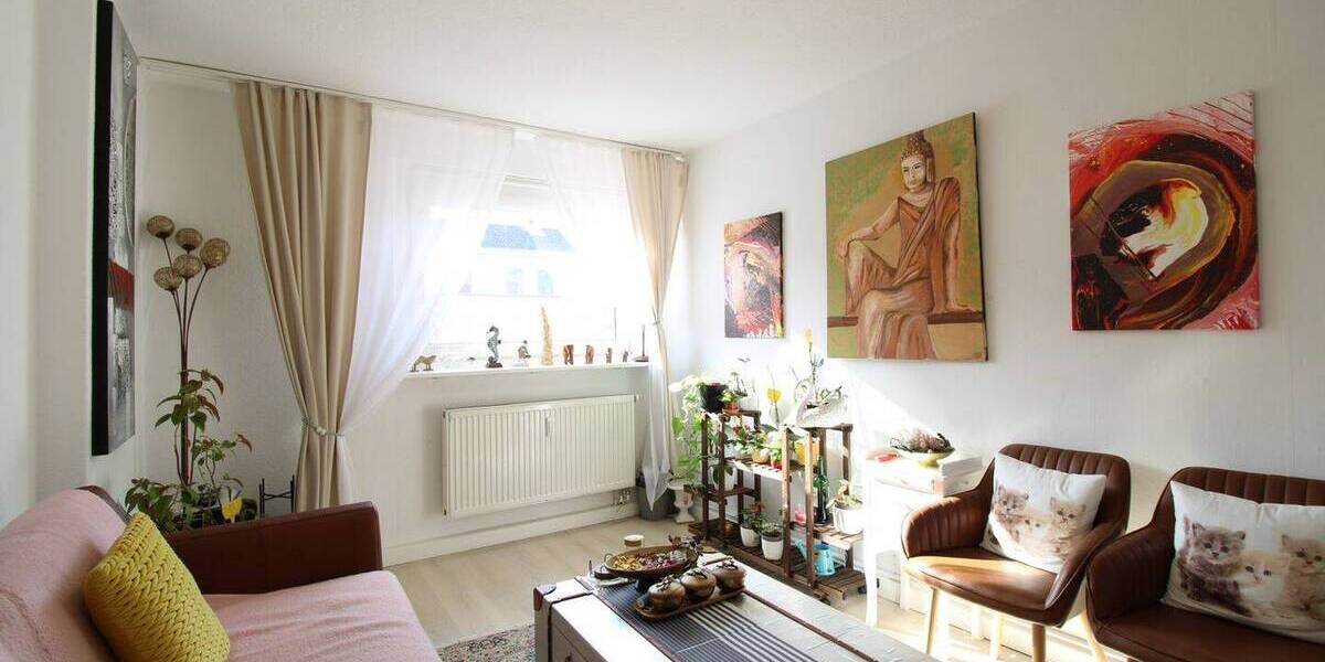 Etagenwohnung Hamburg Dulsberg - 2 Zimmer, 41 m&sup2;, 215.000&euro; | Angebot:25986117