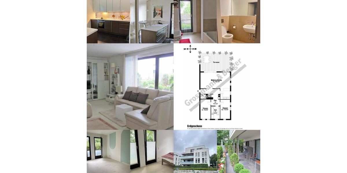 Terrassenwohnung Hamburg Hamburg-Mitte - 3 Zimmer, 120 m&sup2;, 2.100&euro; | Angebot:25158247