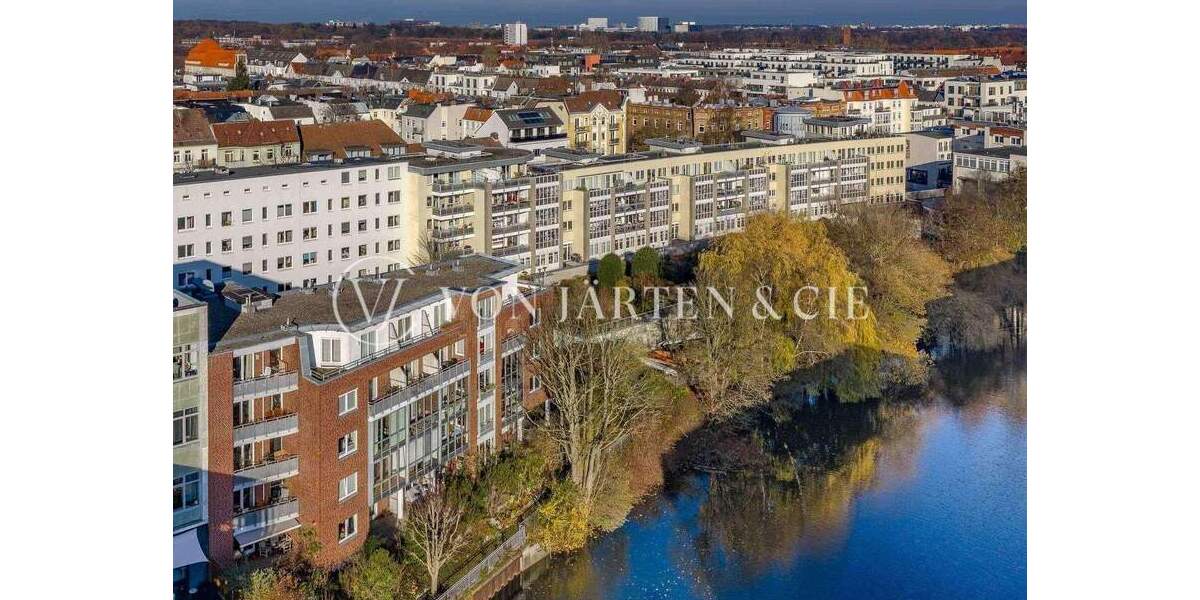 Etagenwohnung Hamburg Winterhude - 2 Zimmer, 57 m&sup2;, 650.000&euro; | Angebot:25772182