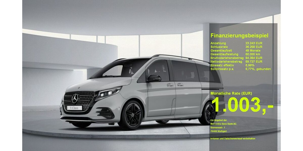 Mercedes-Benz V 300 7.900 km 85.800 &euro; Rellingen 25462