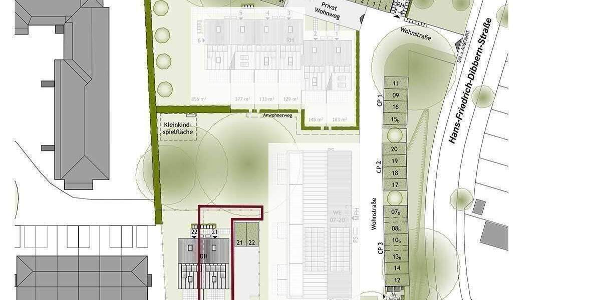 Doppelhaushälfte Norderstedt Harksheide - 4 Zimmer, 136 m&sup2;, 684.900&euro; | Angebot:26585377