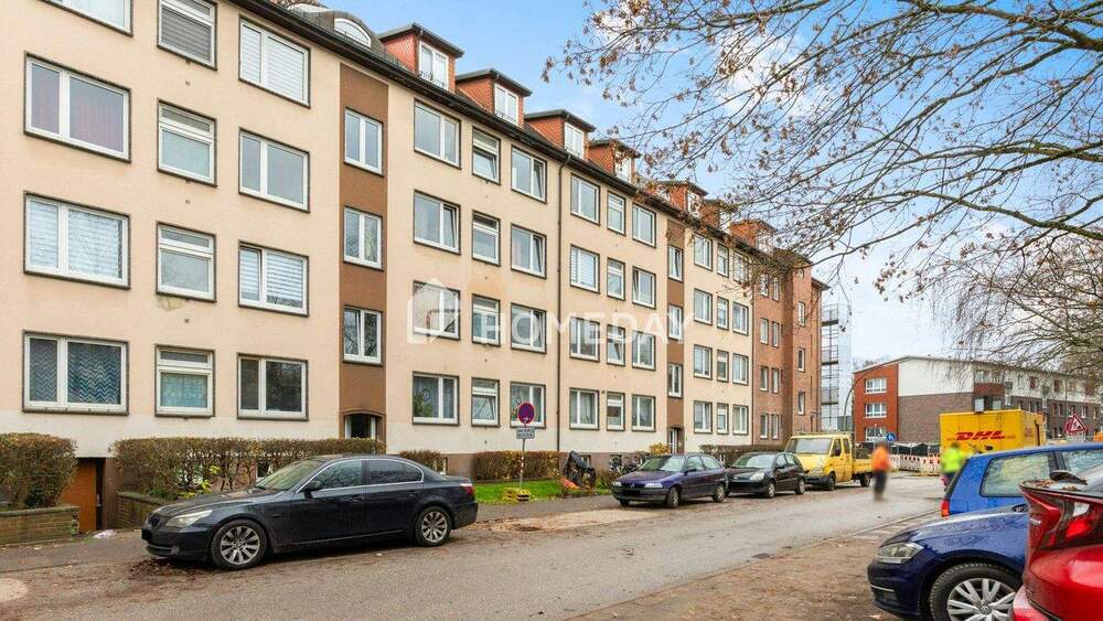 Etagenwohnung Hamburg Horn - 2 Zimmer, 49 m&sup2;, 199.000&euro; | Angebot:25708859