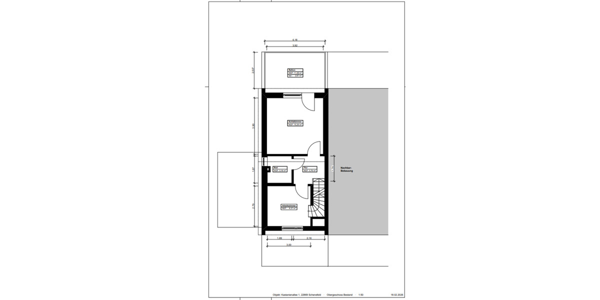 Reihenhaus Schenefeld - 3 Zimmer, 102 m&sup2;, 360.000&euro; | Angebot:25852770