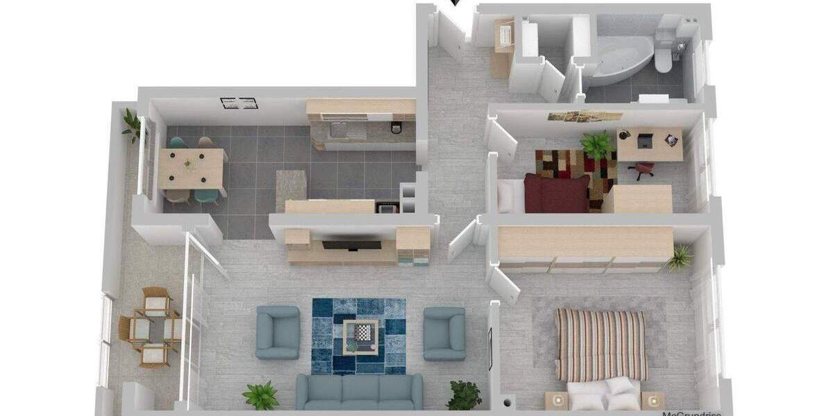 Etagenwohnung Glinde - 3 Zimmer, 80 m&sup2;, 270.000&euro; | Angebot:25705231