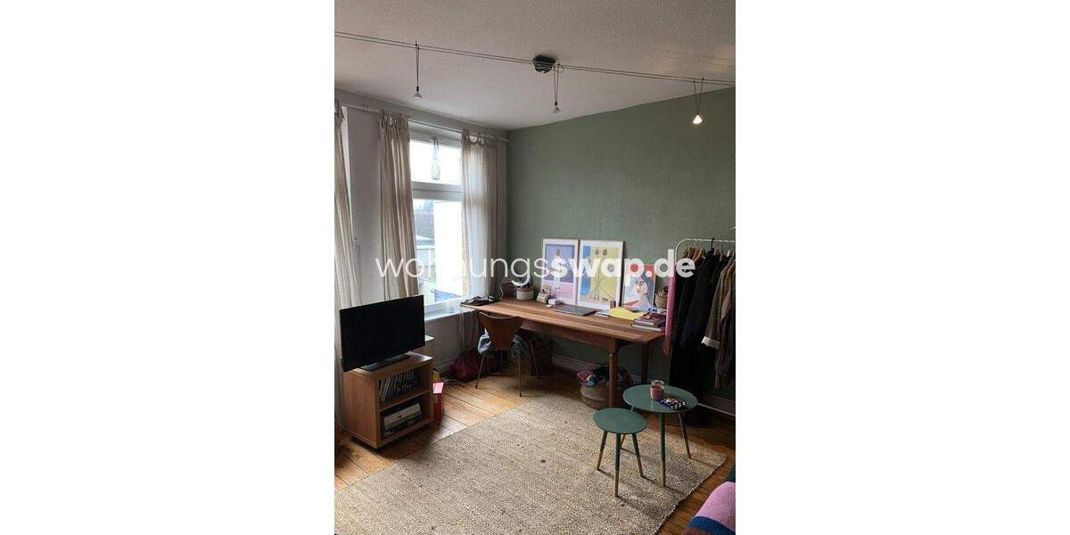 Etagenwohnung Hamburg Winterhude - 2 Zimmer, 48 m&sup2;, 740&euro; | Angebot:25974760