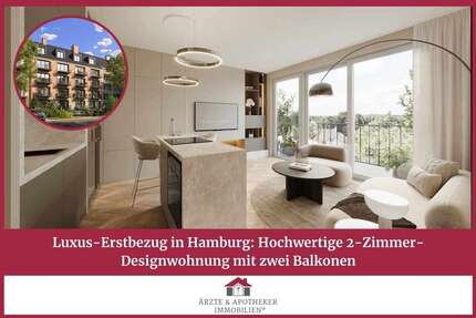 Wohnung Hamburg Harvestehude - 2 Zimmer, 39 m&sup2;, 565.000&euro; | Angebot:26816033