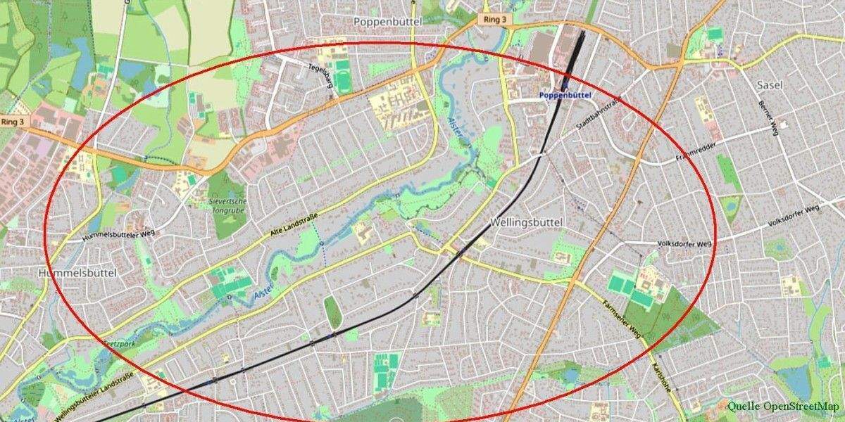 Etagenwohnung Hamburg Alsterdorf - 3 Zimmer, 130 m&sup2;, 2.450.000&euro; | Angebot:25697203