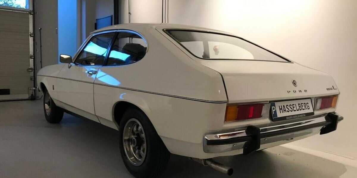 Ford Capri Lady in White H-Zulassung Mike Sanders 29.000 km 12.999 &euro; Hamburg 22339