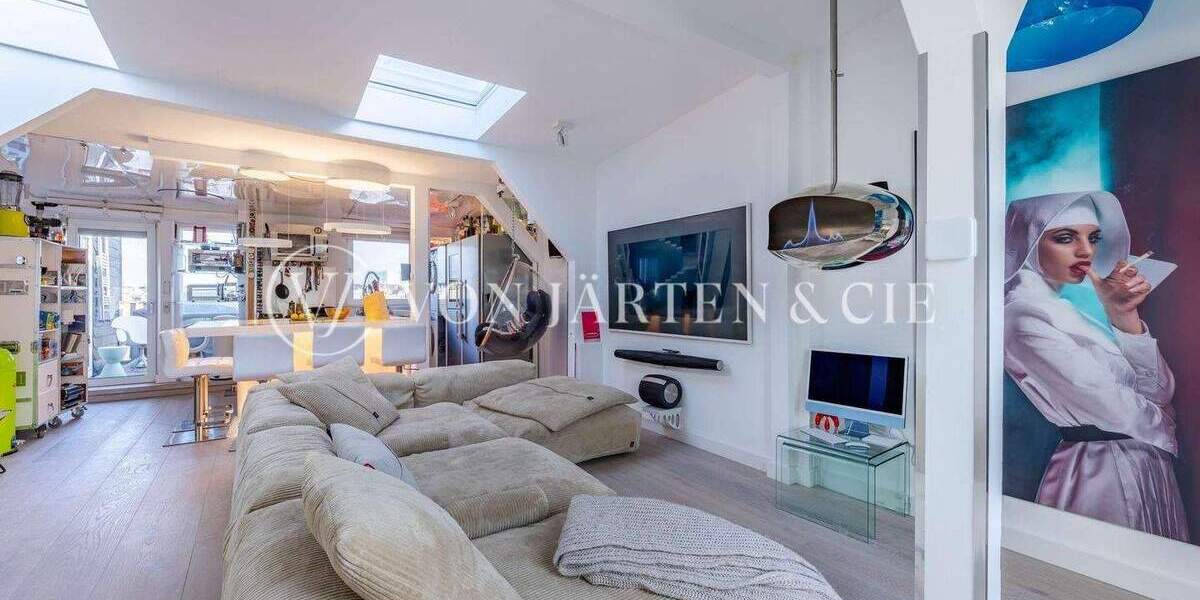 Etagenwohnung Hamburg Winterhude - 2 Zimmer, 74 m&sup2;, 895.000&euro; | Angebot:25772186