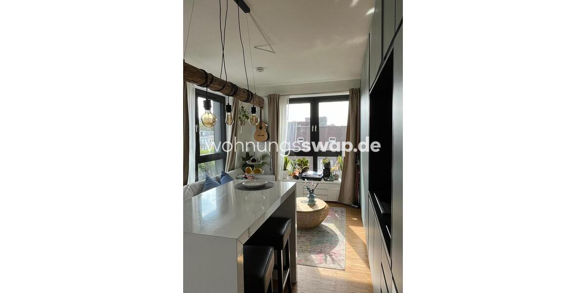 Etagenwohnung Hamburg Winterhude - 1 Zimmer, 40 m&sup2;, 1.000&euro; | Angebot:24984793