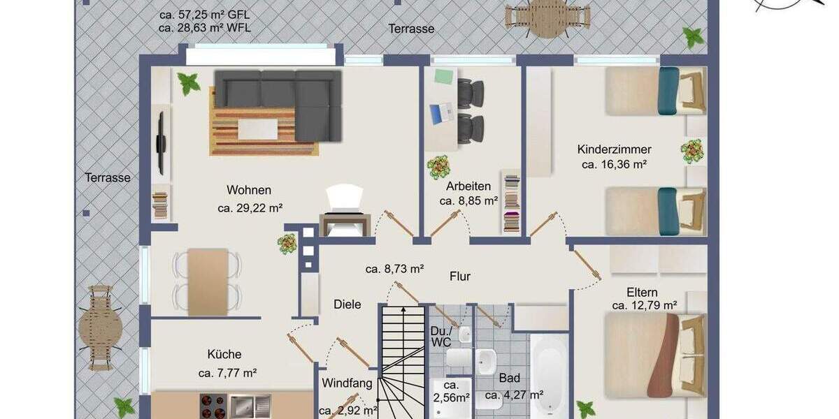 Mehrfamilienhaus, Wohnhaus Hamburg / Meiendorf Rahlstedt - 8 Zimmer, 220 m&sup2;, 780.000&euro; | Angebot:25667884