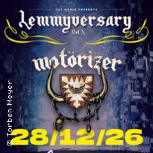 Lemmyversary Vol. X feat. Motörizer + Special Guest 28.12.2026 Markthalle Hamburg