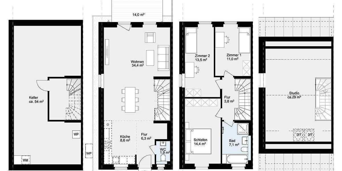 Doppelhaushälfte Henstedt-Ulzburg Ulzburg - 5 Zimmer, 133 m&sup2;, 599.900&euro; | Angebot:26585375