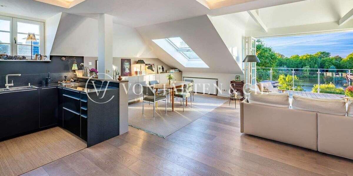 Etagenwohnung Hamburg Uhlenhorst - 3 Zimmer, 118 m&sup2;, 1.890.000&euro; | Angebot:25684655