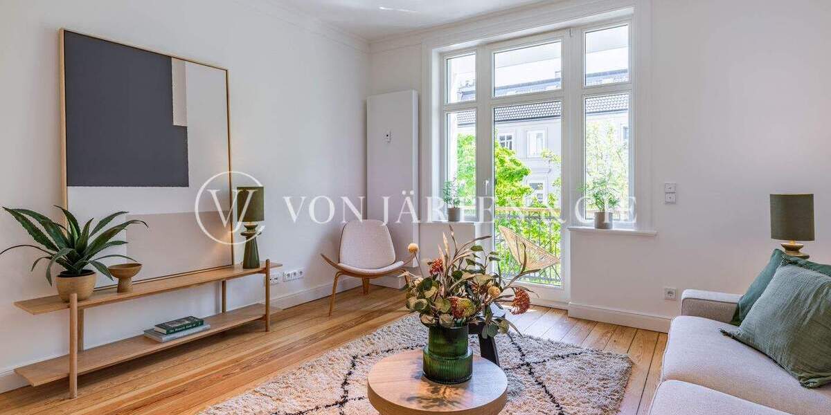 Etagenwohnung Hamburg Uhlenhorst - 2 Zimmer, 47 m&sup2;, 499.000&euro; | Angebot:25671904