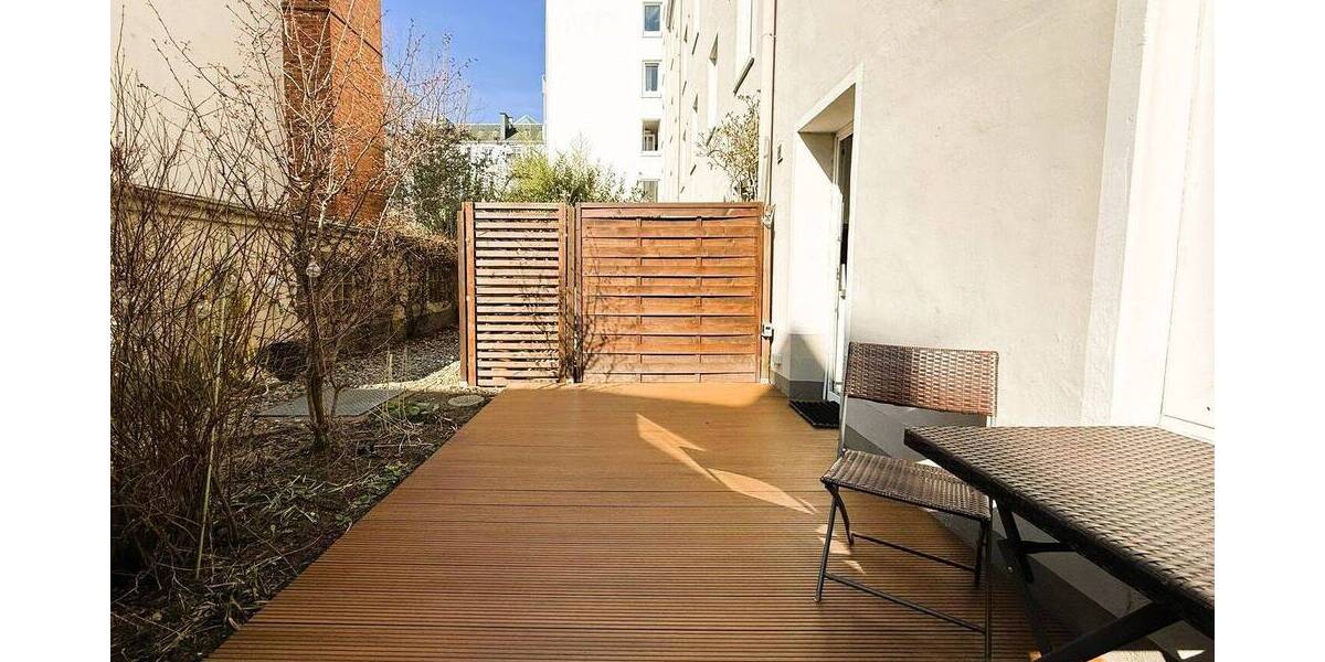 Terrassenwohnung Hamburg Winterhude - 2 Zimmer, 42 m&sup2;, 429.000&euro; | Angebot:25957185