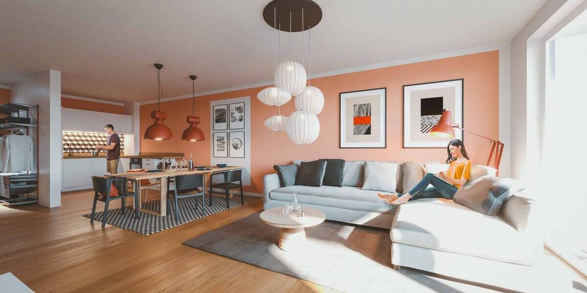 Etagenwohnung Rellingen - 2 Zimmer, 73 m&sup2;, 414.800&euro; | Angebot:25731430