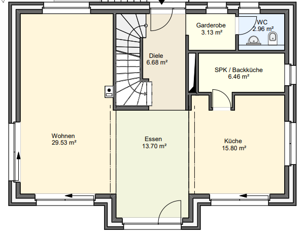Einfamilienhaus Hamburg Poppenbüttel - 943.440&euro; | Angebot:25685083