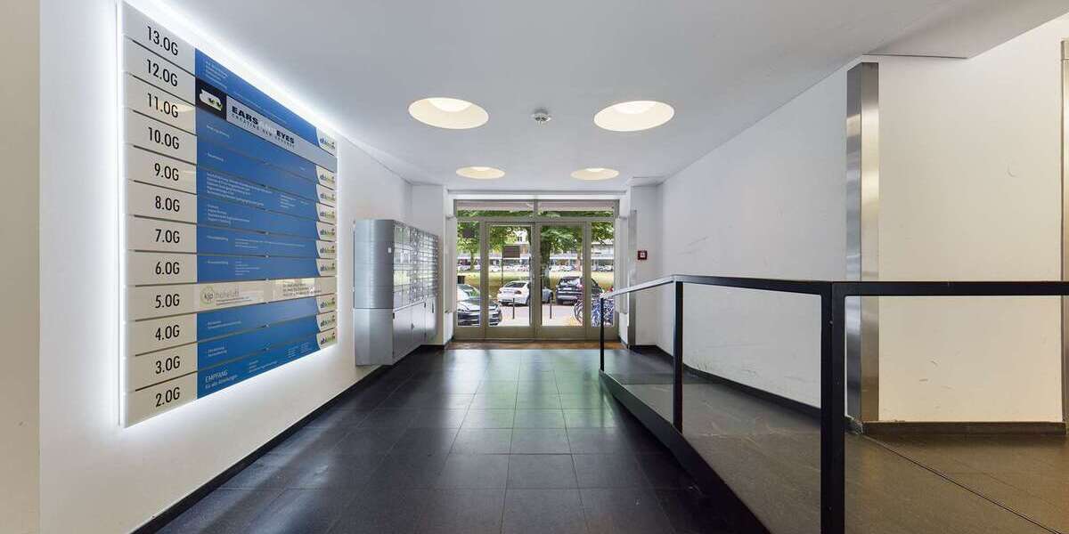 Etagenwohnung Hamburg Harvestehude - 2 Zimmer, 33 m&sup2;, 1.221&euro; | Angebot:25698885