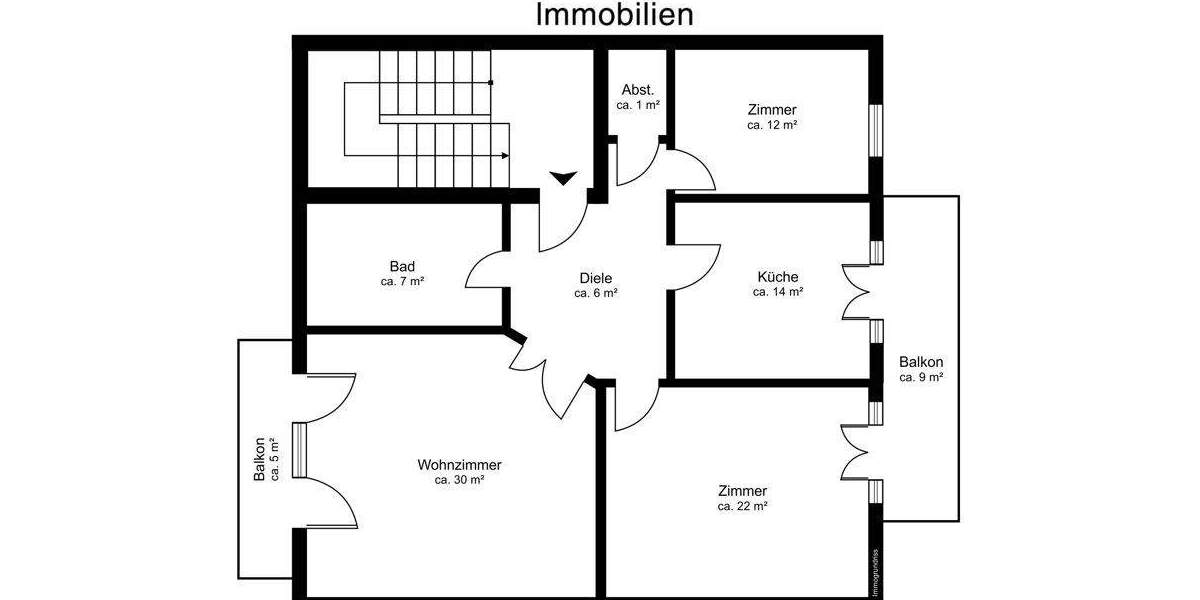 Etagenwohnung Hamburg Bergedorf - 3 Zimmer, 98 m&sup2;, 469.000&euro; | Angebot:25796708