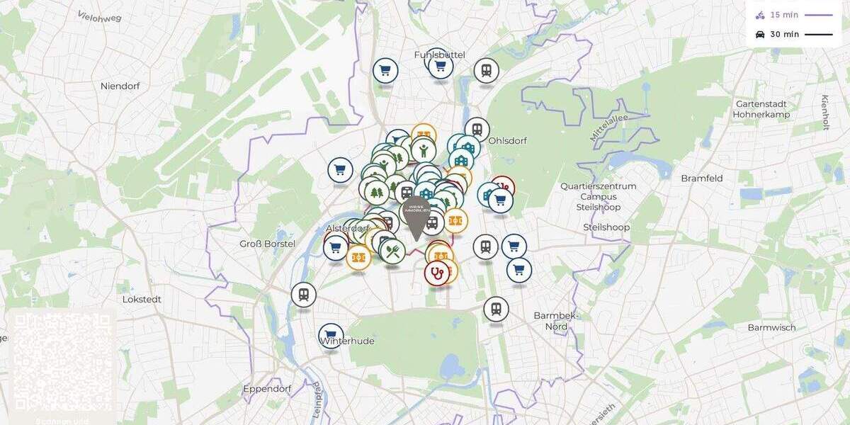 Mehrfamilienhaus, Wohnhaus Hamburg Alsterdorf - 6 Zimmer, 205 m&sup2;, 4.050&euro; | Angebot:25735936