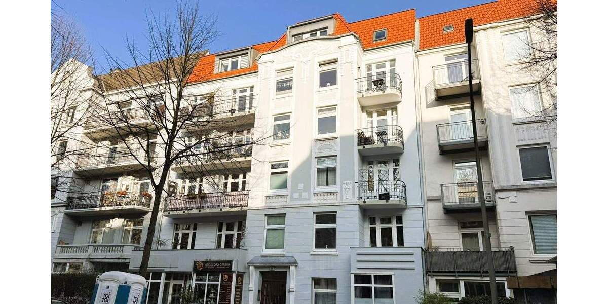 Etagenwohnung Hamburg Eimsbüttel - 2 Zimmer, 49 m&sup2;, 429.000&euro; | Angebot:25679961