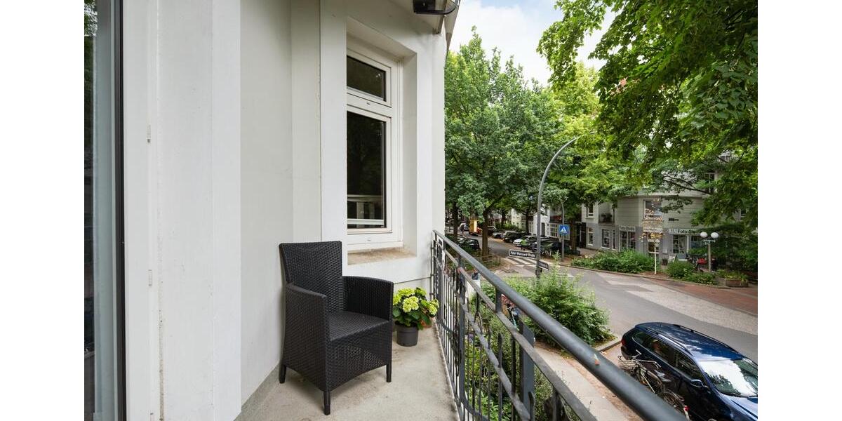 Etagenwohnung Hamburg Winterhude - 2 Zimmer, 45 m&sup2;, 2.200&euro; | Angebot:25752427