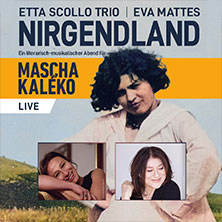 Etta Scollo Trio - mit Eva Mattes: Nirgendland 2026 14.05.2026 Elbphilharmonie Hamburg