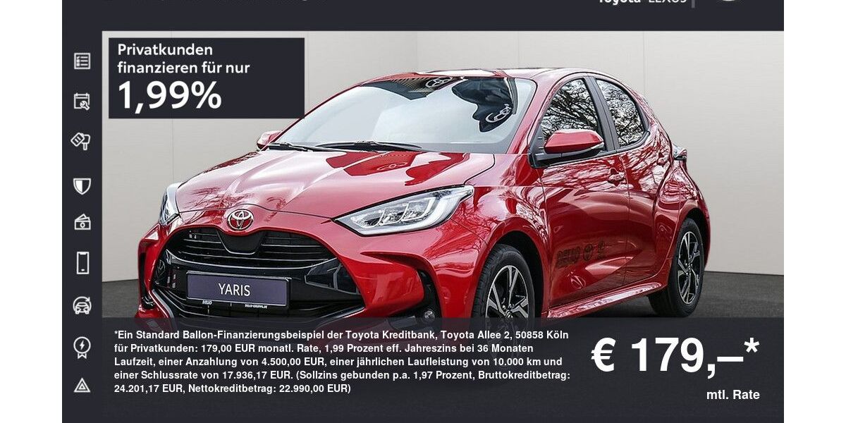 Toyota Yaris 2.500 km 27.490 &euro; Norderstedt 22848