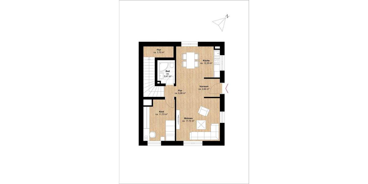 Etagenwohnung Hamburg Marienthal - 4 Zimmer, 116 m&sup2;, 749.000&euro; | Angebot:25702397