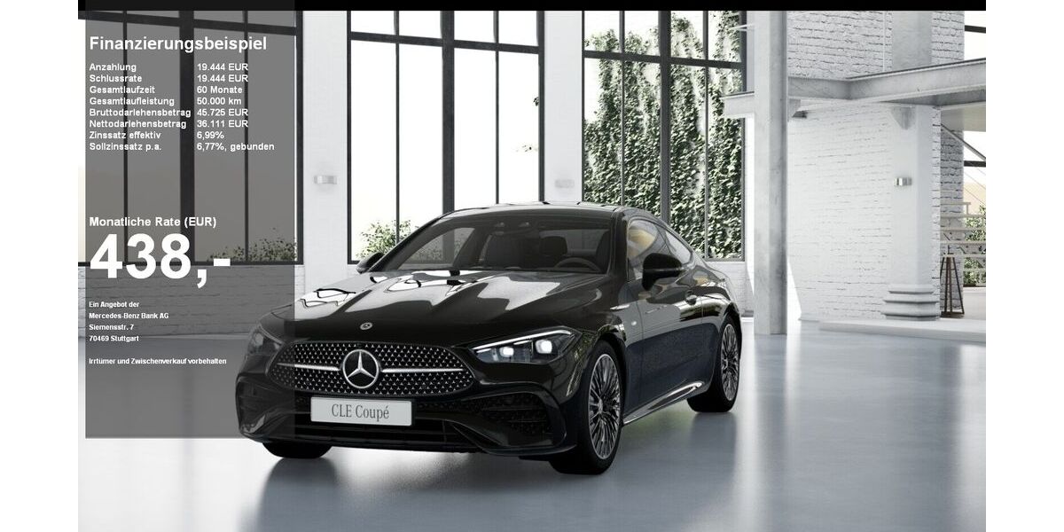 Mercedes-Benz CLE 300 19.687 km 55.555 &euro; Bad Oldesloe 23843